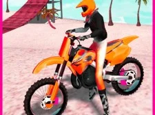 Игра Motocross Beach Jumping Bike Stunt